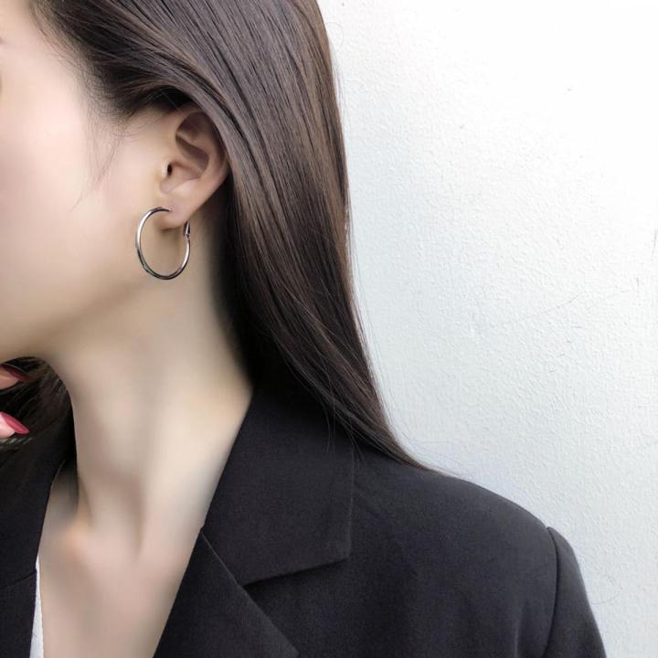 Golden Small Hoop Earrings
