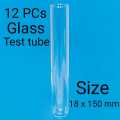 Glass Test tube , Laboratory test tube, test tube for plant 18x150mm. 
