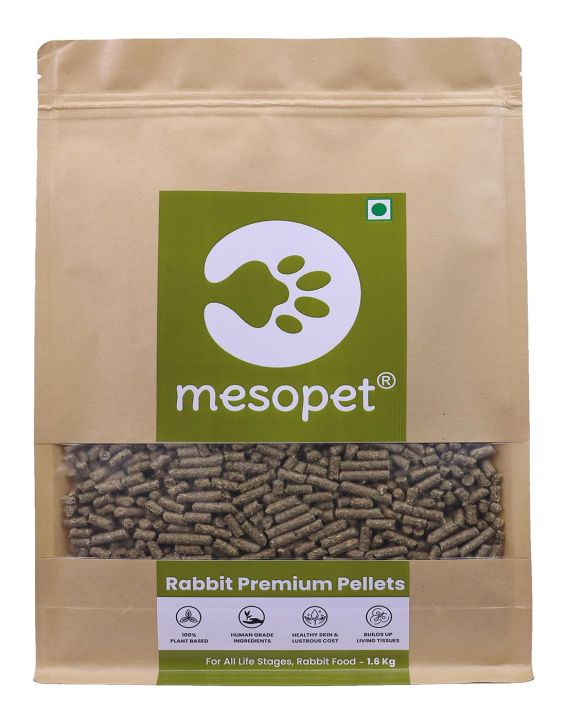 Mesopet Premium Adult Rabbit ,500g  Rabbit Food with Added Vitamins and Minerals (Rabbit Food )