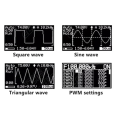 DIY Mini Digital Oscilloscope Kit STC8K8A Microcontroller Microcontroller Electronic Training Welding Practice Accessories Parts. 