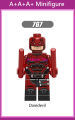 Lego Minifigures X0180 Superhero Daredevil Punisher Odin Building Blocks Toys. 