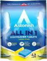 Astonish Dishwasher Lemon Fresh Tablets 42 / 24 / 12 Pack. 