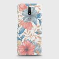 Nokia 2.4 Cover - SkinLee HQ Hard Case - Seamless Flower - SKINLEE-613-1-781-613. 