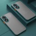 For Cover OPPO A38 Case For OPPO A38 Capas Shockproof Phone Bumper Back Translucent Matte Cover For OPPO A 38 A38 Fundas 6.56. 