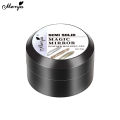Monja 8g Clear Semi Solid Nail Magic Mirror powder Molding Glue Can Be Used with Mirror Powder Soak Off UV LED DIY Beauty Tool. 
