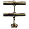 MM Hardware Adjustable Double Layer Curtain Rod Bracket Durable and Elegant, Fits Various Lengths. 