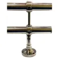 MM Hardware Adjustable Double Layer Curtain Rod Bracket Durable and Elegant, Fits Various Lengths. 