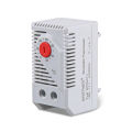 0-60'C KTO011 KTS011 DIN Rail Mini Compact Bimetallic Thermostat Mechanical Temperature Controller Normal Open Close KTO 011 KTS. 