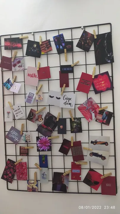 FREE%20FAIRYLIGHT%20ALONG%20%7C%20Aesthetic%20Metal%20Grid%20Wall%20Panel%20for%20Decoration%20%F0%9F%96%A4%20%7C%20Photo%20Display%20with%20Wooden%20Clips%20&%20Cards%20%7C%201.5%20x%202%20ft%20Metal%20Grid%20Wall%20Decor%20%20Home%20items,%20Perfect%20for%20any%20Wall,%20stylish%20memo%20board,%20Inbox%20Us%20for%20Cards/Stickers%20%20Customization%20-%20Image%206