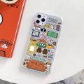 Central Perk Friends Clear Phone Case for iPhone X XR XS Max for iPhone 14 Plus 11 12 13 Mini Pro Max 7 8 SE 2020 Soft Cases. 
