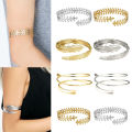 【Hot demand】Arm Bracelet for Women Girls Mental Open Upper Arm Bangle Bracelet Adjustable. 