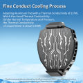 MEMO DL05 Phone Radiator Phone Cooling Fan Case Cold Wind Handle Fan for PUBG Phone Cooler Phone Cooling Fan Case. 