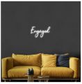 Engaged Neon Sign Wedding Neon Sign Custom Neon Sign Led Light Engagement Decor Proposal Party Wall Decor Available in Various font and styles with High Quality LED Neon Strips and Strong Acrylic Sheet. 