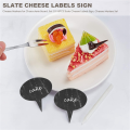 Cheese Markers for Charcuterie Board, Set Of 18PCS Slate Cheese Labels Sign, Cheese Markers Set, Cheese Name. 