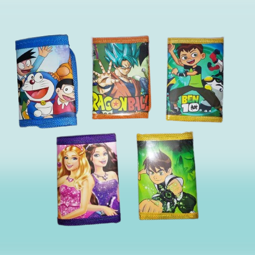 Awesome Cartoon Animated Kids Wallets, Pouch for Money storage, Coin keeper and Pocket Money for Girls and Boys