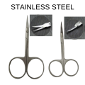 INNOVATIVEPRODS  Presents Cuticle Scissors sharp curved edges cuticle nail scissors arrow point steel. 