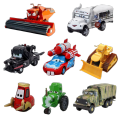 Poppies Muoe Disney Pixar Cars 3 Lightning McQueen 95 Racing Series 1:55 Diecast Metal Alloy Vehicle Container Truck Boy Kid Collection Toys. 