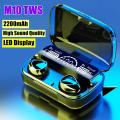 100% Genuine M10 Earbuds - Long Battery Life, Fast Delivery, and Best Price Nationwide". 