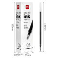 Deli 20Pcs/lot Gel Pen Refill 0.5mm Ink Black Red Blue Colors Refills Writing Signature School Stationery Supplies Pen Core Gift. 