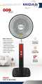 Electric Heater Sun Halogen Stand Heater 450W/1000W Room Heater with Moving. 