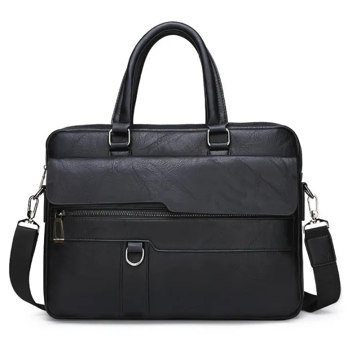 JEEP%20BULUO%20Laptop%20Handbag%20Hot%20Large%20Capacity%20Leather%20Briefcase%20Bags%20For%20Man%2013.3%20inches%20Laptop%20Work%20Travel%20Bag%20Brown%20&%20light%20Brown%20&%20Black%20-%20Image%204