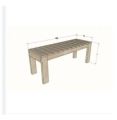 Wooden Bench Outdoor Dining Bench Heavy Duty Wood stool Size 4ft Length 1 1/2 ft Height 14 inch Wide. 
