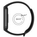 Soft Silicone Replacement Strap for Xiaomi Mi Band 8/9 Comfortable and Durable Fit. 