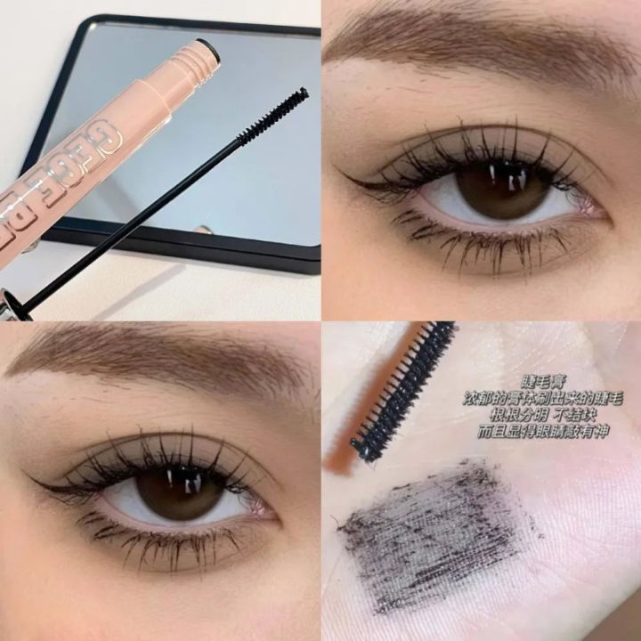 Gege%20Bear%20Waterproof%20Sweatproof%20Black%20Brown%20Mascara%20Lasting%20Matte%20Quick%20Dry%20Ultra-fine%20Brush%20Curl%20Thick%20Lengthening%20Eyelash%20Mascara%20Lash%20Extension%20Makeup%20Tool%20-%20Image%205