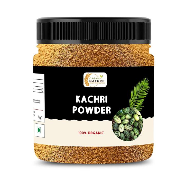 Organic Nature Kachri Powder, 200 Gram (Jar Pack)
