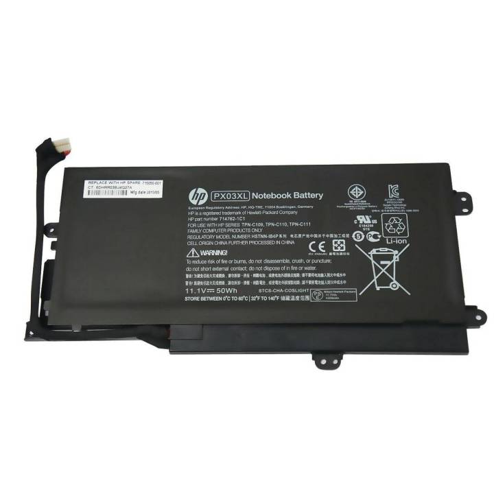 Laptop Battery 3 Cell  PX03XL   P/N   HSTNN-LB4P      715050-001