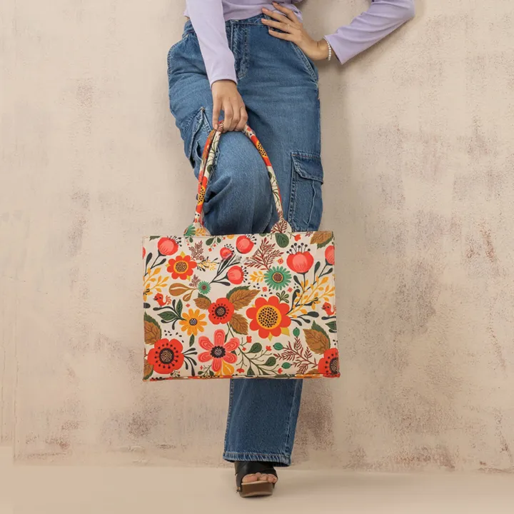 WestStyle%20-%20Floral%20Pint%20Canvas%20Tote%20Bag%20for%20Women%20-%20Image%203