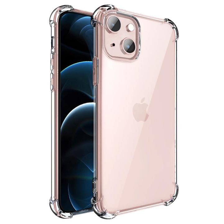 Apple iPhone 13 Back Cover Transparent Extra Bumper Anti Shock Soft Crystal Clear Case For iPhone 13