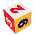 Soft Jumbo Foam Giant Dice Dot/Number Early Educational School Accessory Toy. 