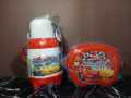 HOT AND COOL WATER BOTTLE WITH LUNCH BOX/LUNCH BOX FOR SCHOOL/WATER BOTTLE FOR SCHOOL/WATER BOTTLES/LUNCH BOX FOR KIDS/LUNCH BOX FOR SCHOOL//LUNCH BOX. 