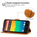 Leather Phone Case For BQ Aquaris E5. 