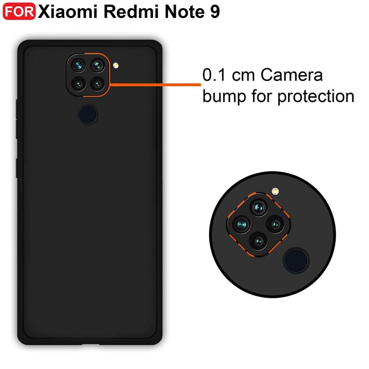 Xiaomi%20Redmi%20Note%209,%20Xiaomi%20Redmi%2010X%204G%20Soft%20TPU%20Black%20Back%20Cover,%20Shock-Absorbing,%20Fingerprint-Resistant,%20Lightweight,%20Durable%20Protection%20-%20Image%208