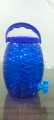 Stylish 5 Liter Capacity Water Cooler Water Dispenser Juice Dispenser for Perfect for family Iftari Needs Durable Plastic Material Water Dispenser Cooler Perfect For Iftari in Ramadan - Blue. 