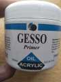 Gesso Primer 300 Ml For Oil and Acrylic For Art Lovers ( UPDATED PRICE ). 