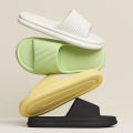 WDZKN Women Summer Slippers Lightweight EVA Flat Home Slippers Concise Solid Color Indoor Bathroom Comfort Massage Floor Slides. 