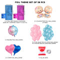 Gender Reveal Foil Balloon Collections Set, Question Mark,  Its A Boy Or Girl, Foil Balloon For   Gender Reveal Events, Baby Shower Or A Baby Shower Decoration, Welcome Baby, Mom To Be, Gender_Reveal Party, Maternity, Baby Male & Female Gendar : 5CRoTncf. 