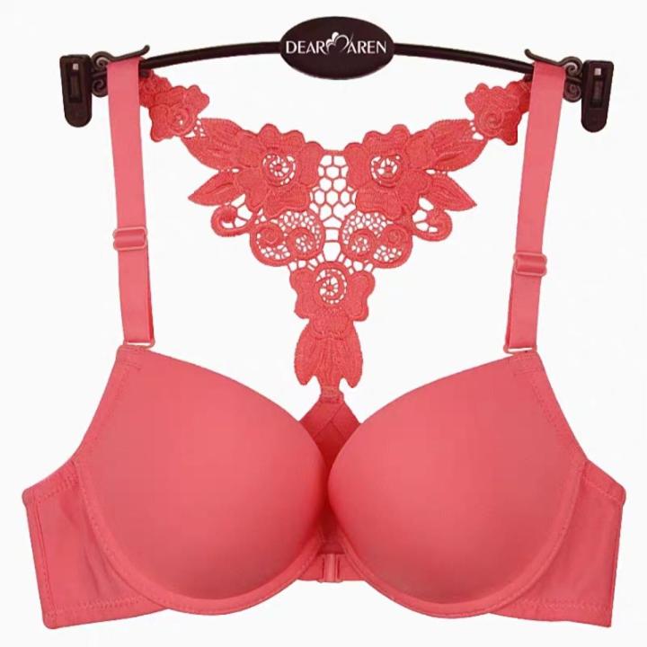 New Fashion Women's Front Open And Back Style Light Padded Bras For Bridals Push Up Style Front Open Bra For Girls And Women