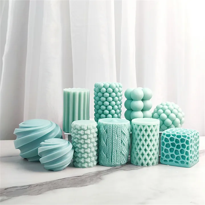 Multi-style%20Cylindrical%20Magic%20Candle%20Silicone%20Yarn%20Striped%20Bubble%20Ball%20Gypsum%20Resin%20Soap%20Ice%20Cube%20Mold%20Home%20Decor%20Gift%20-%20Image%202