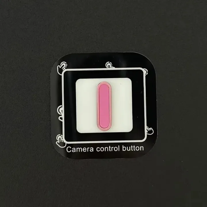 HOCE Metal Glass Camera Control Button Sticker For iPhone 16 Pro Max 16 ...