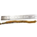 100 Beads Crystal Tasbeeh | Clear Yellow. 