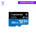 Visionize Ultra-Fast Micro SD Card 633x 100mb, Original Memory Card 32gb - 64gb - 128gb - 256gb, Durable Storage for Phones, Cameras, Drones & More by Visionize. 