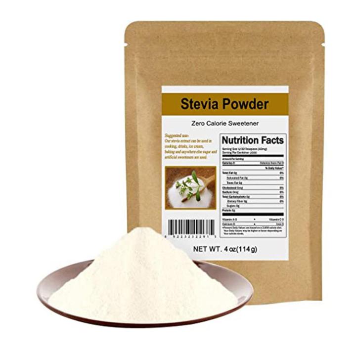 CCnature Stevia Powder Extract Natural Sweetener Zero Calorie Sugar Substitute 200g