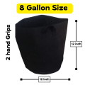 Grow bags for plants, 12 by 12 , 16 by 16, 18 by 18 , 24 by 24 , green and black color ,circle shape with high quality as well as 1 month warranty. 