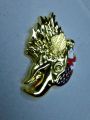 EAGLE Gold Logo Metal Emblem Metal Body Monogram For Car Motorcycle Decorative Metal Marka Self Adhesive Metal Logo. 