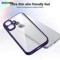 DISCHEN Casing Cover For infinix Smart 10, Clear Silicone 【2025 Version】 Casing Shockproof Bumper Lens Protect Design. 