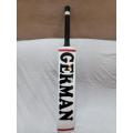 German tape ball long sixer bat full cane handle with comfortable grip. 